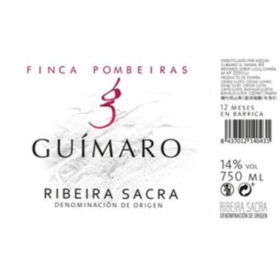 Guimaro Ribeira Sacra Finca Pombeiras 2020 (1x75cl)