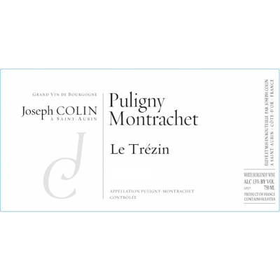 Joseph Colin Puligny-Montrachet Le Trezin 2022 (6x75cl)