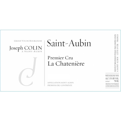 Joseph Colin St Aubin 1er Cru La Chateniere 2020 (3x75cl)
