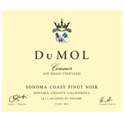 DuMOL Connor Joy Road Pinot Noir 2019 (6x75cl)