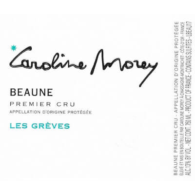 Caroline Morey Beaune 1er Cru Les Greves Rouge 2022 (3x75cl)