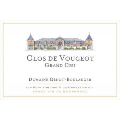 Genot-Boulanger Clos Vougeot Grand Cru 2018 (6x75cl)