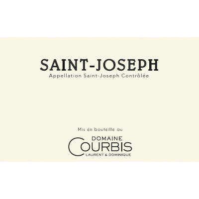 Courbis Saint Joseph Blanc 2021 (6x75cl)