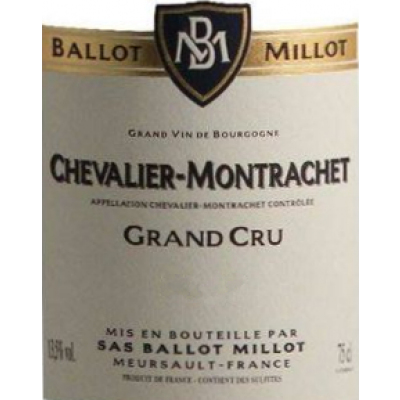 Ballot Millot Chevalier Montrachet Grand Cru 2018 (3x75cl)