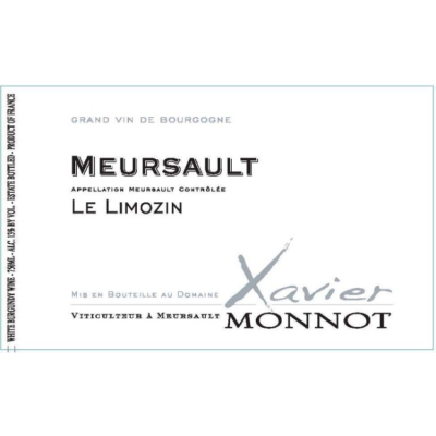 Xavier Monnot Meursault Le Limozin 2021 (6x75cl)