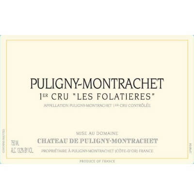 De Montille Puligny-Montrachet 1er Cru Les Folatieres 2022 (3x75cl)