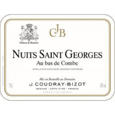 Coudray Bizot Nuits-Saint-Georges Au Bas Combe 2017 (12x75cl)