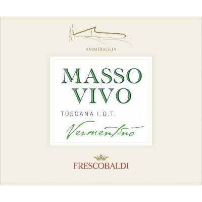 Ammiraglia (Frescobaldi) Toscana Massovivo Vermentino 2021 (6x75cl)