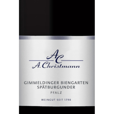 A Christmann Gimmeldinger Biengarten Spatburgunder 2020 (6x75cl)