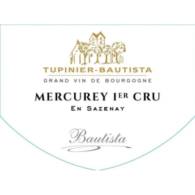 Tupinier Bautista Mercurey 1er Cru En Sazenay Rouge 2021 (6x75cl)