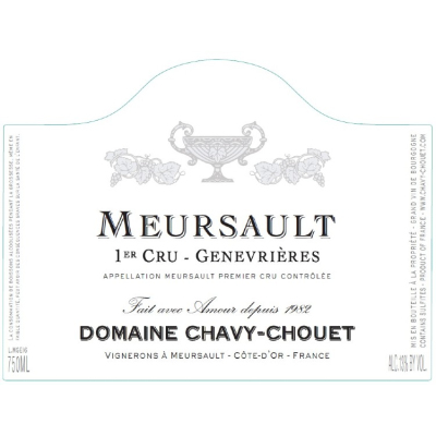 Chavy-Chouet Meursault 1er Cru Genevrieres 2021 (6x75cl)