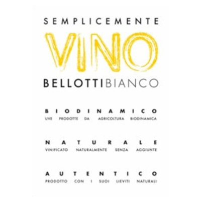 Bellotti Semplicemente Vino Bianco 2016 (1x75cl)
