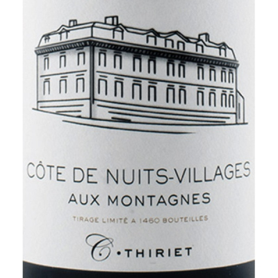 C. Thiriet Cote de Nuits-Villages Aux Montagnes 2022 (6x75cl)