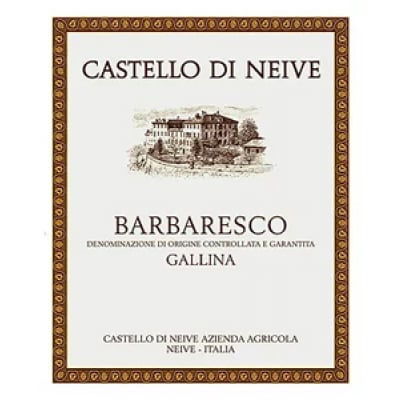 Castello di Neive Barbaresco Gallina 2019 (6x75cl)
