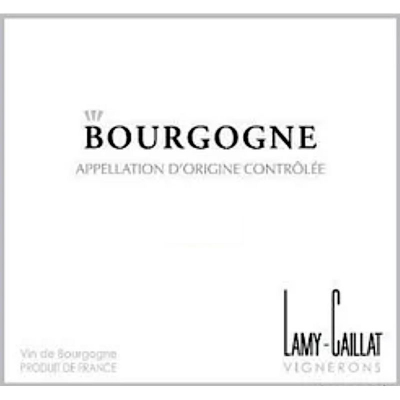 Lamy-Caillat Bourgogne Blanc 2018 (6x75cl)