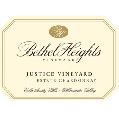 Bethel Heights Eola-Amity Hills Justice Vineyard Chardonnay 2021 (6x75cl)