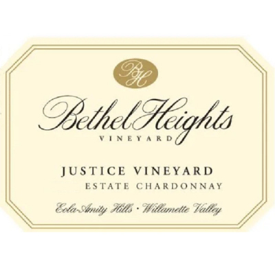 Bethel Heights Eola-Amity Hills Justice Vineyard Chardonnay 2016 (12x75cl)