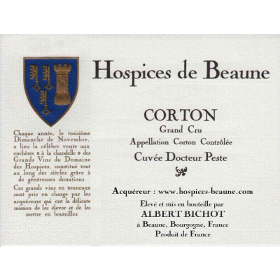 Hospices de Beaune (Bouchard Pere et Fils) Corton Grand Cru Cuvee Docteur Peste 2013 (6x75cl)