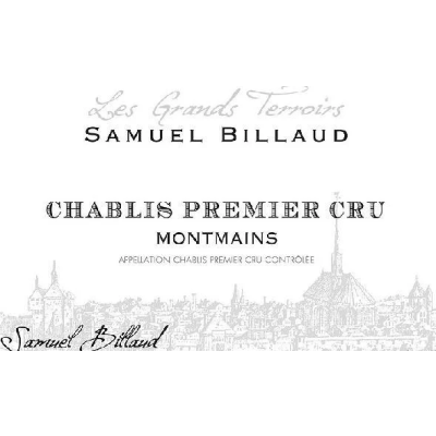 Samuel Billaud Chablis 1er Cru Montmains 2023 (6x75cl)