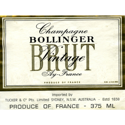 Bollinger Brut Vintage 1970 (1x75cl)