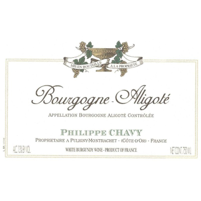 Philippe Chavy Bourgogne Aligote 2021 (12x75cl)