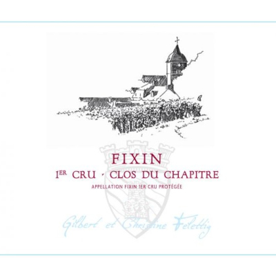 Gilbert et Christine Felettig Fixin 1er Cru Clos du Chapitre 2022 (1x75cl)