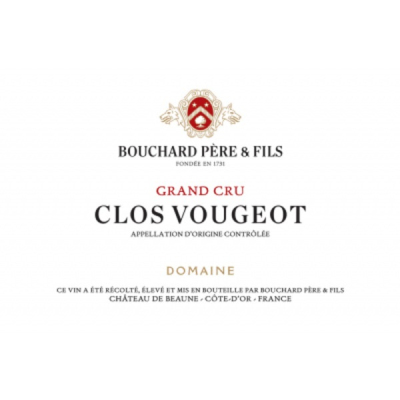 Maison Bouchard Pere et Fils Clos de Vougeot Grand Cru 2019 (3x75cl)