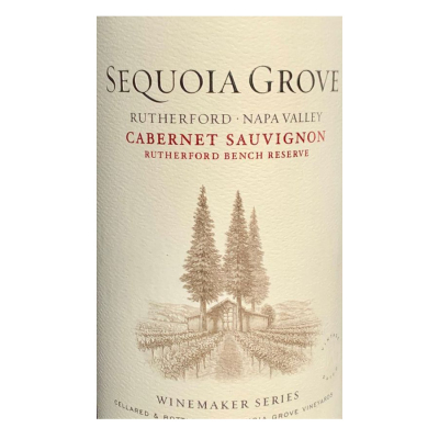 Sequoia Grove Rutherford Rutherford Bench Reserve Cabernet Sauvignon 2018 (12x75cl)
