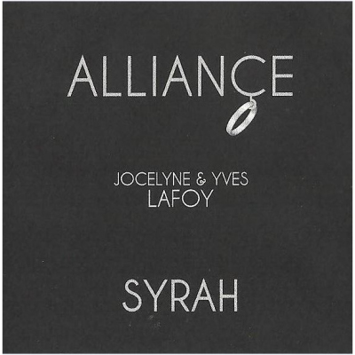 Jocelyne & Yves Lafoy Collines Rhodaniennes Alliance Syrah 2022 (6x75cl)