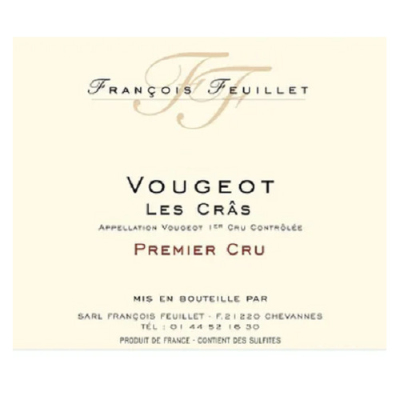 Francois Feuillet Vougeot 1er Cru Les Cras 2020 (6x75cl)