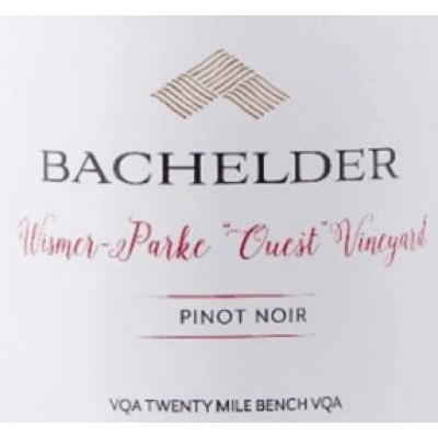 Bachelder Wismer-Parke Pinot Noir 2021 (12x75cl)
