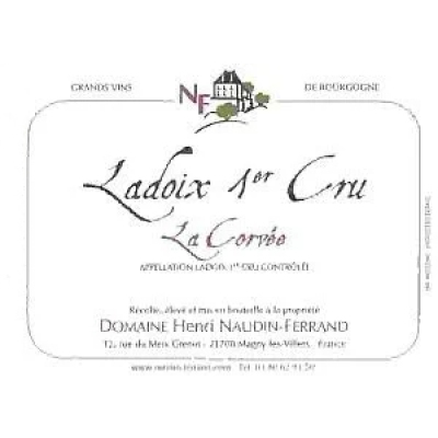 Henri Naudin-Ferrand (Claire Naudin) Ladoix 1er Cru La Corvee 2020 (6x75cl)