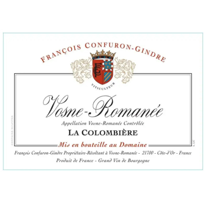 Francois Confuron-Gindre Vosne-Romanee La Colombiere 2021 (1x75cl)
