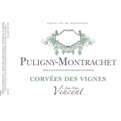 Jean-Marc Vincent Puligny-Montrachet Corvee des Vignes 2022 (6x75cl)