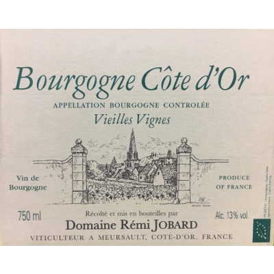 Remi Jobard Bourgogne Cote d'Or Vieilles Vignes 2020 (6x75cl)