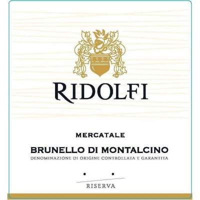 Ridolfi, Brunello di Montalcino, Mercatale Riserva 2015 (6x75cl)