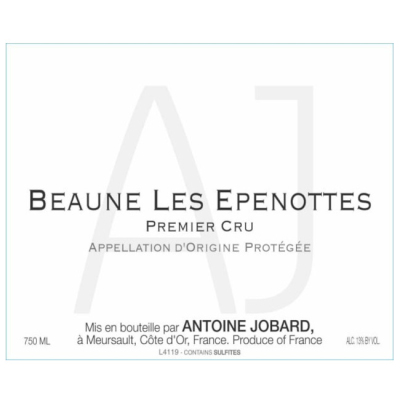 Antoine Jobard Beaune 1er Cru Les Epenottes 2021 (12x75cl)