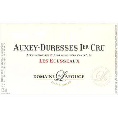 Lafouge Jean & Gilles Auxey-Duresses 1er Cru Les Ecussaux Rouge 2022 (12x75cl)