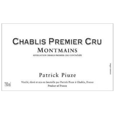 Patrick Piuze Chablis 1er Cru Montmains 2022 (12x75cl)