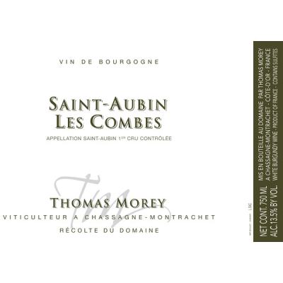 Thomas Morey Saint-Aubin 1er Cru Les Combes 2022 (6x75cl)