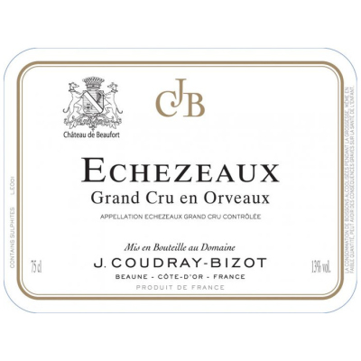 Coudray-Bizot Echezeaux Grand Cru En Orveaux 2017 (6x75cl)