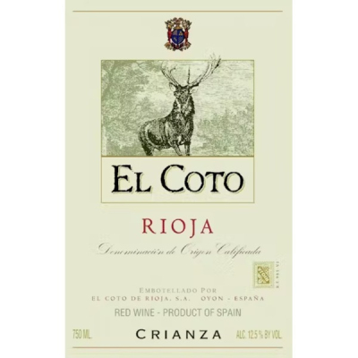 El Coto Crianza 2021 (6x150cl)
