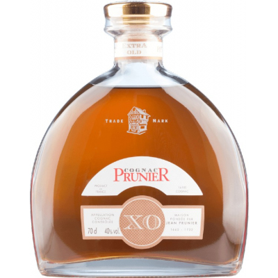 Prunier Tres Vieille XO Carafe Cognac NV (3x70cl)