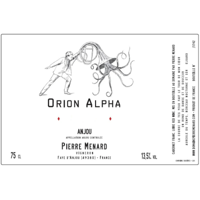 Pierre Menard Orion Alpha Anjou 2018 (3x150cl)