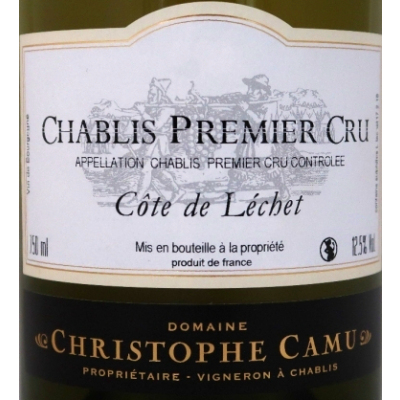 Christophe Camu Chablis 1er Cru Cote de Lechet 2020 (6x75cl)