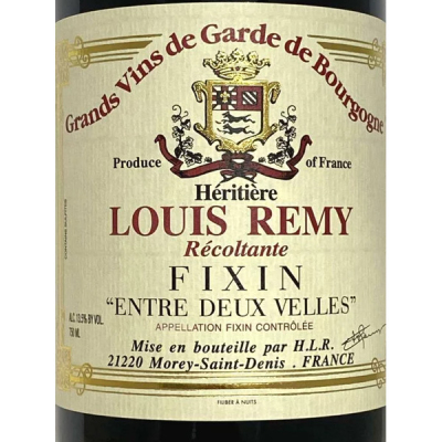 Louis Remy Fixin Entre Deux Velles 2019 (6x75cl)
