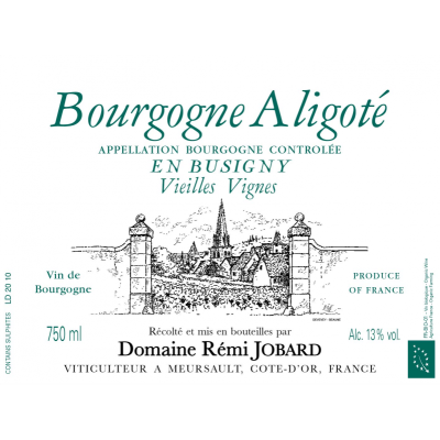 Remi Jobard Bourgogne Aligote En Busigny Vieilles Vignes 2022 (6x75cl)