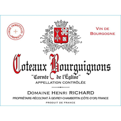Henri Richard Coteaux Bourguignons Corvee de l'Eglise 2020 (6x75cl)