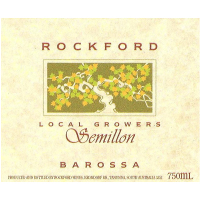 Rockford Semillon Barossa Valley 2021 (6x75cl)