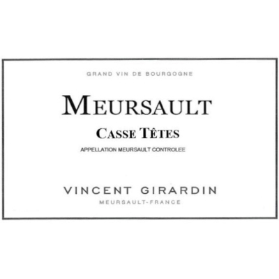 Vincent Girardin Meursault Les Casse-Tetes 2020 (12x75cl)